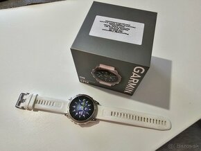 Predám Garmin Epix Gen 2 Titanium/Carrera White Band – 100% - 2