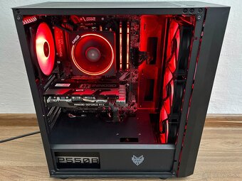 PREDÁM HERNÝ PC - R5 5600, RTX 2060 6GB, 16GB DDR4, SSD, HDD - 2