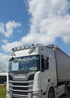 Nerezový střešní rám Scania NG R/S AISI304, leštěná nerez - 2