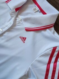 Dámske športové tričko s golierom Adidas XS - 2