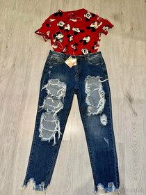 missguided jeans stylove roztrhane nove dzinsy-rifle - 2