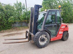 Prenajom terenneho vysokozdvizneho vozika Manitou. 2500kg. - 2