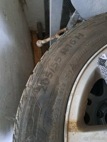 Zimne pneumatiky 205/55 R16 POLARIS 5 + disky R16, 5x100 - 2