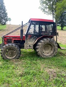 Zetor 7745 lesna uprava, vratane vzpery a navijaka tun45 - 2