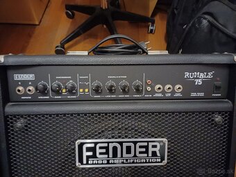 Fender Rumble 75 basgitarove kombo - 2