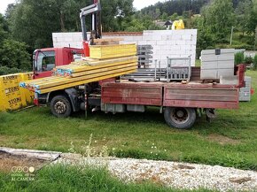 DAF 65.210 hakový nosič + hydraulická ruka 4T - 2