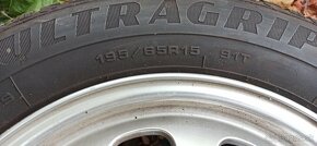 Elektrony so zimnými pne 195/65r15 5x120 - 2