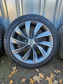 Zimní alu kola Pegasus 18" Škoda Superb 235/45 R18 - 2