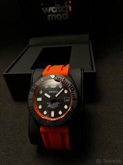 Seiko mod SKX Orange Marine - 2