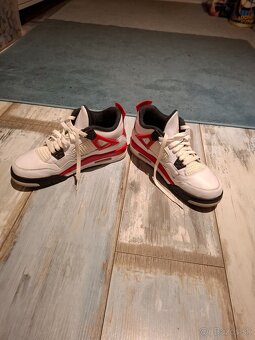 Air Jordan 4 red cement - 2