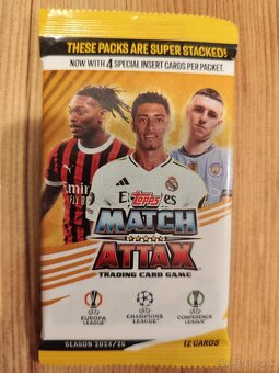 Futbalové kartičky Match Attax 2024/25 - balíčky - 2