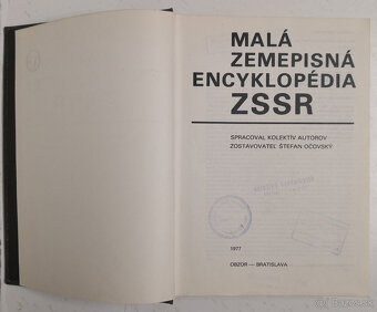 Malá zemepisná encyklopédia ZSSR - 2