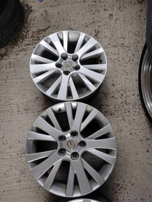 4ks alu disky orig. Mazda 5x114 R17 - 2