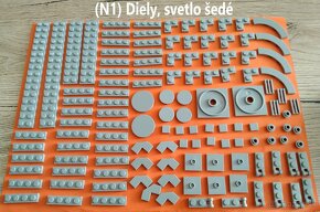 (N1-9) Lego® Sady dielov (nové) - 2