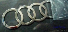 AUDI LOGO nalepka Metal Edition chrom - 2