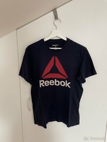 Reebok tmavomodré pánske tričko - 2