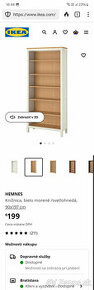 Ikea Hemnes knižnica - 2