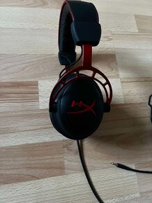 POUŽITÉ Herné slúchadlá HyperX Cloud Alpha Red - 2