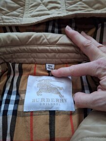 Dievčenská bunda - kabátik Burberry č.140 - 2