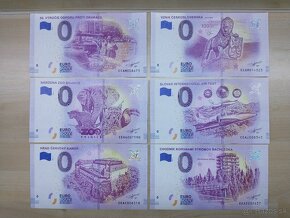 0€ mix 2018, 2019, 5xSK a 1xCZ, 6xSK - 2