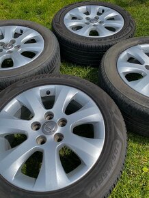 Elektróny 225/55R17 letné 4 ks - 2