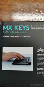 Nová Logitech MX key Zabalena krabica - 2