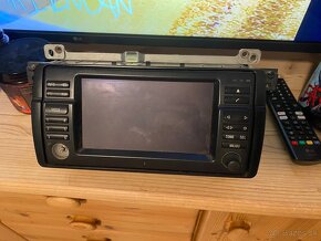 bmw e46 2din radio +original radio - 2