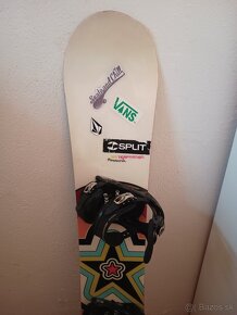 153 cm damsky snowboard ROSSIGNOL s viazanim Burton - 2