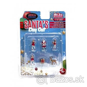 1:64 vianočné figúrky Santa - 2