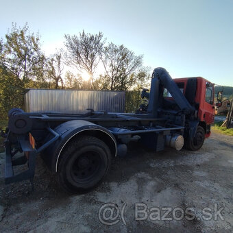 DAF 65.210 hakový nosič + hydraulická ruka 4T+ vidly - 2