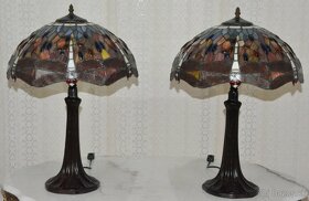 Tiffany lampy s vážkami - Velké - 2