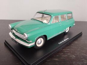 Gaz Volga 22 kombi 1:24 hachette , 1/24 nie 1:43 a 1:18 - 2