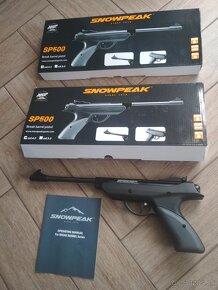 Vzduchová pištoľ Snowpeak SP500 kaliber 4,5 aj 5,5mm -nová - 2