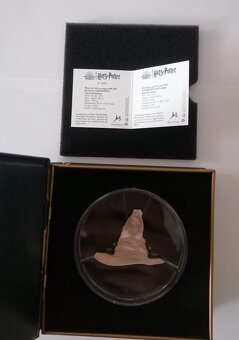 investičné strieborné mince proof Harry Potter klobúk 2022 - 2