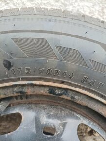 Pneumatiky plus disky 175/70 R14 - 2