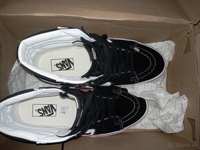 Vans Sk8-Hi Bolt Black/Racing Red - 2