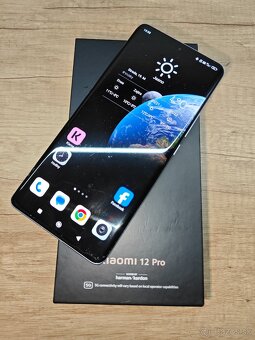 Predám Xiaomi 12Pro 5G 12/256GB Top stav - 2