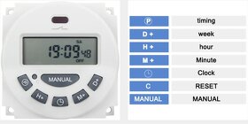 Časové spínacie hodiny 230V alebo 12V - 2