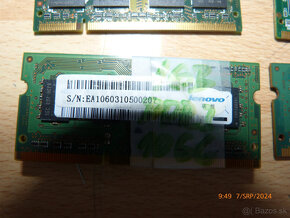 sodimm ddr3 4gb ddr2 2gb ddr1 1gb 10e kus ostatne 5e kus - 2