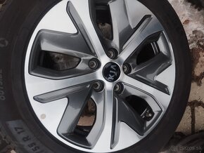 KIA E-niro 17"215/55 R17 originálne hliníkové disky - 2