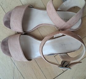 Ruzove sandalky a hnede sandalky 39, Parfois - 2