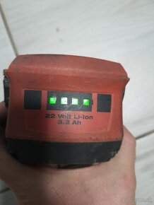 Predám Hilti bateriu B22 3.3ah - 2