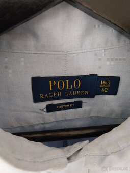 Polo Ralph Lauren modrá pánska košeľa - 2