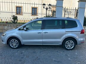 VOLKSWAGEN SHARAN 2.0TDI DSG HIGHLINE/7MIEST/WEBASTO/ŤAŽNÉ - 2