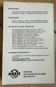 KATALÓG českosl. poštových známok 1970/1989 II.diel za 5EUR - 2