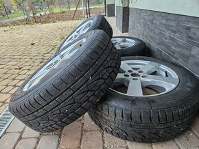 Pneumatiky zimné na ALU diskoch R17, 225-60, 103V - 2