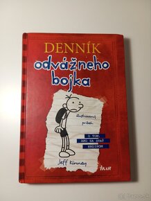 Predám knihu denník odvážneho bojka 1 - 2