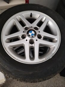 P: disky BMW 5x120 15" 195/65R15 letné pneumatiky - 2