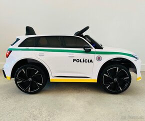 Detské elektrické autíčko RS6 polícia - 2