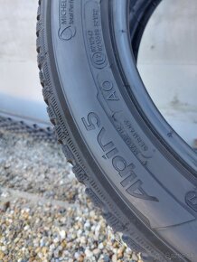 3 ks zimných pneumatík Michelin v rozmere 215/55 r17 - 2